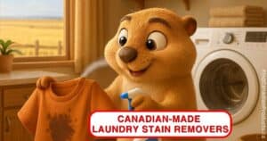 Canadian made laundry stain removers
